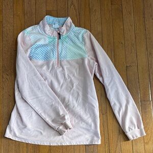 Vineyard Vines Pink and Blue Kids Pullover